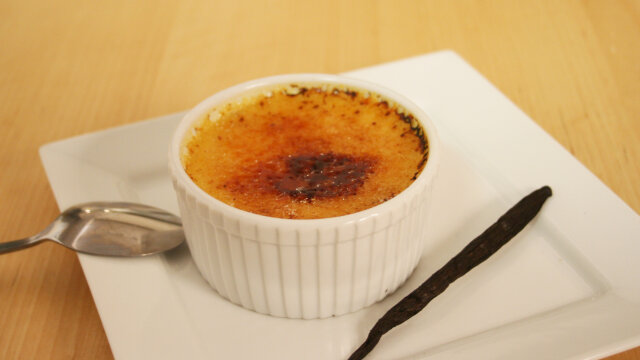 Pomarańczowy crème brûlée