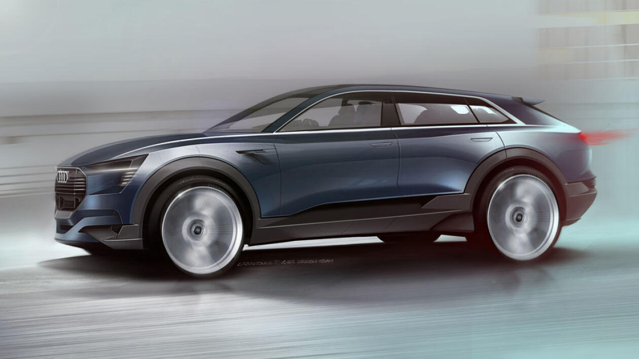 Audi pokazuje elektrycznego SUV-a. Chce rywalizować z Teslą